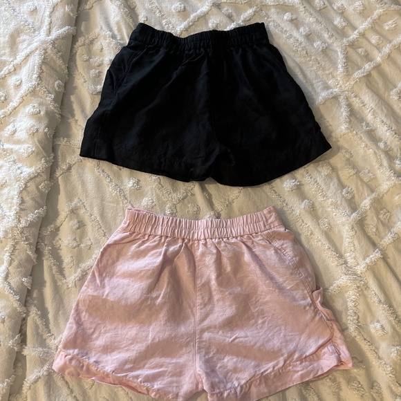 Wilfred Fable Linen Mini Shorts - 2 for 1 (pink, black) - Picture 4 of 4